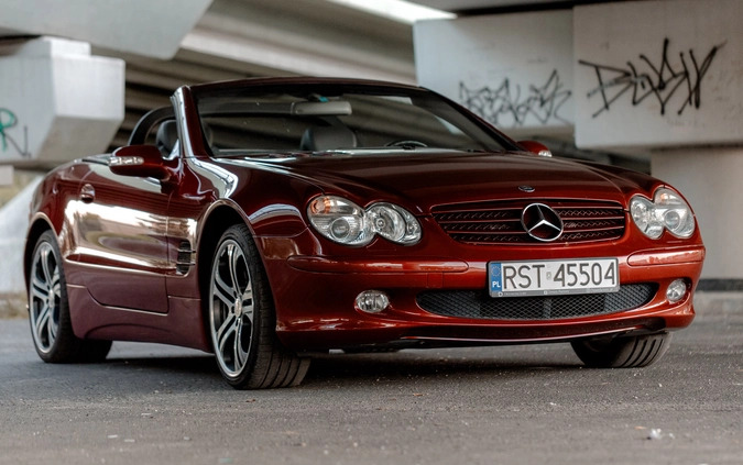 Mercedes-Benz SL cena 94894 przebieg: 54250, rok produkcji 2002 z Stepnica małe 352